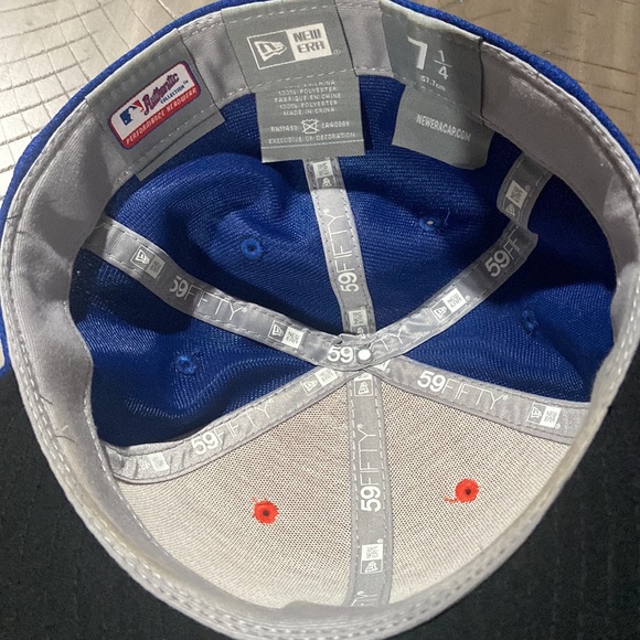 New Era Authentic 59Fifty NY METS baseball cap 🧢 size 7 1/4 - Picture 3 of 7
